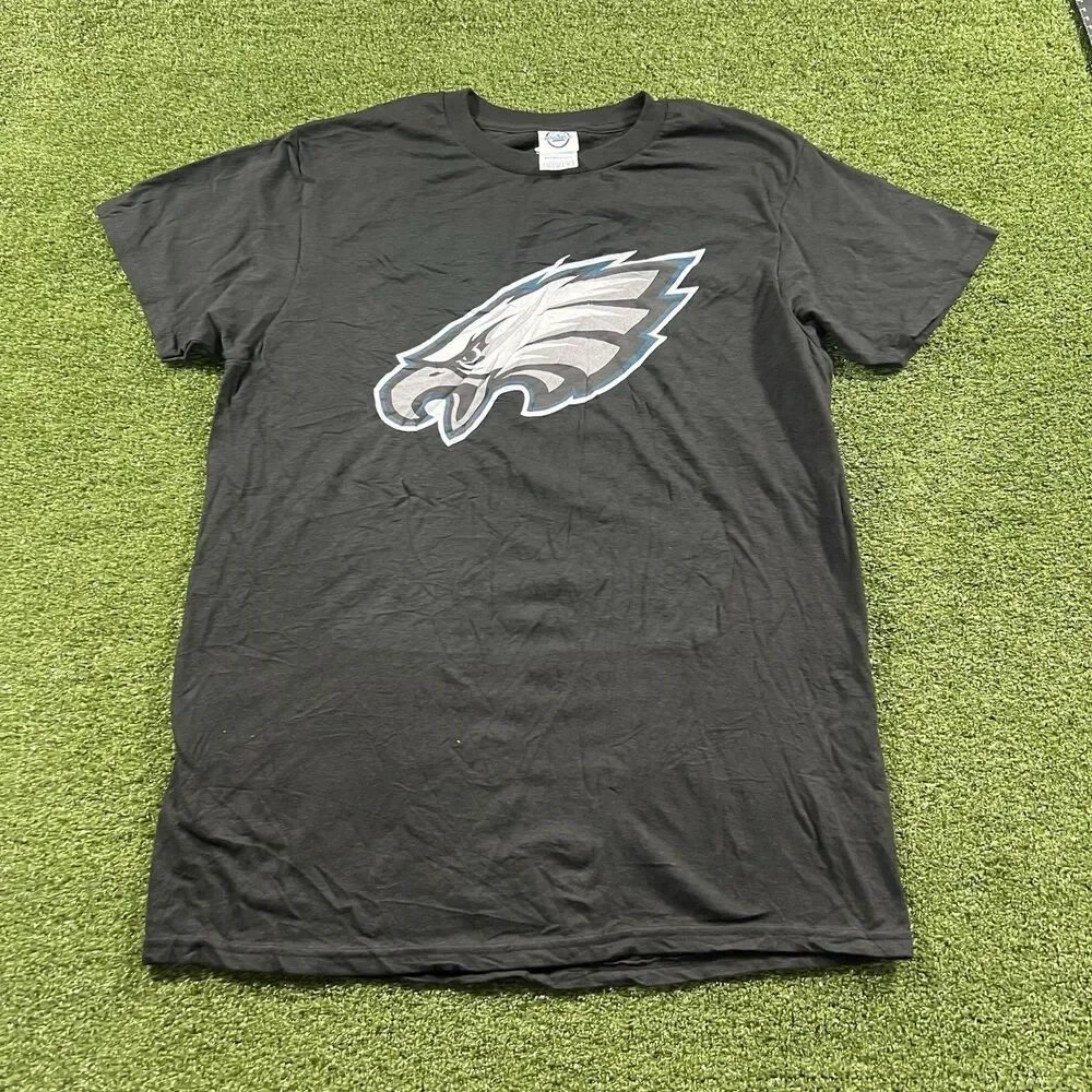 Philadelphia Eagles Fanatics Men's Black T-Shirt M Short Sleeve NWOT